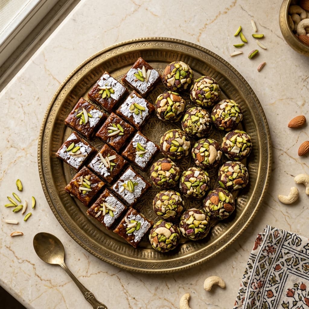 Authentic Anjeer Pak and Khajoor dates dry fruit sweets
