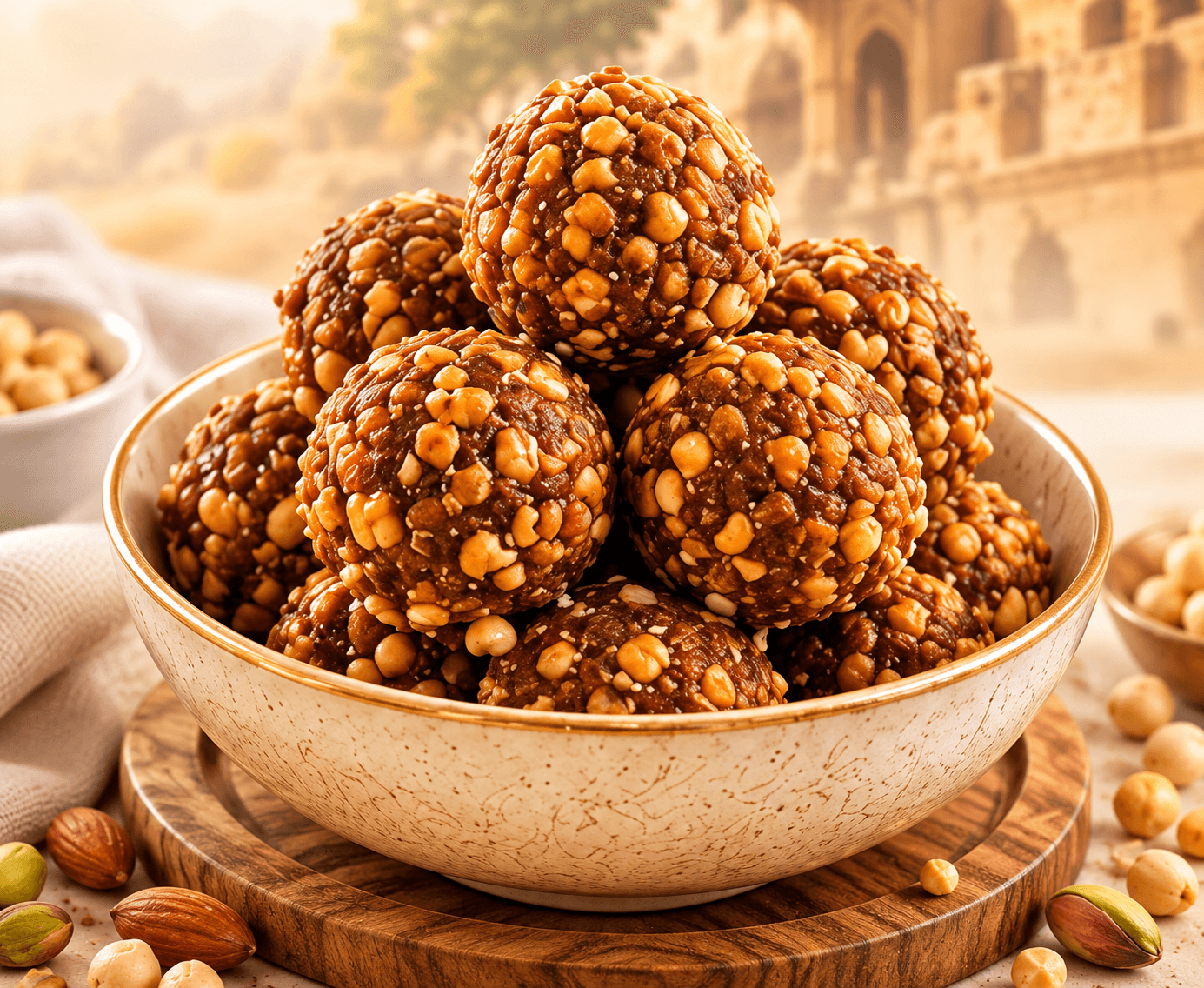 Posham Chana Dates Bites - authentic Marwari sweet