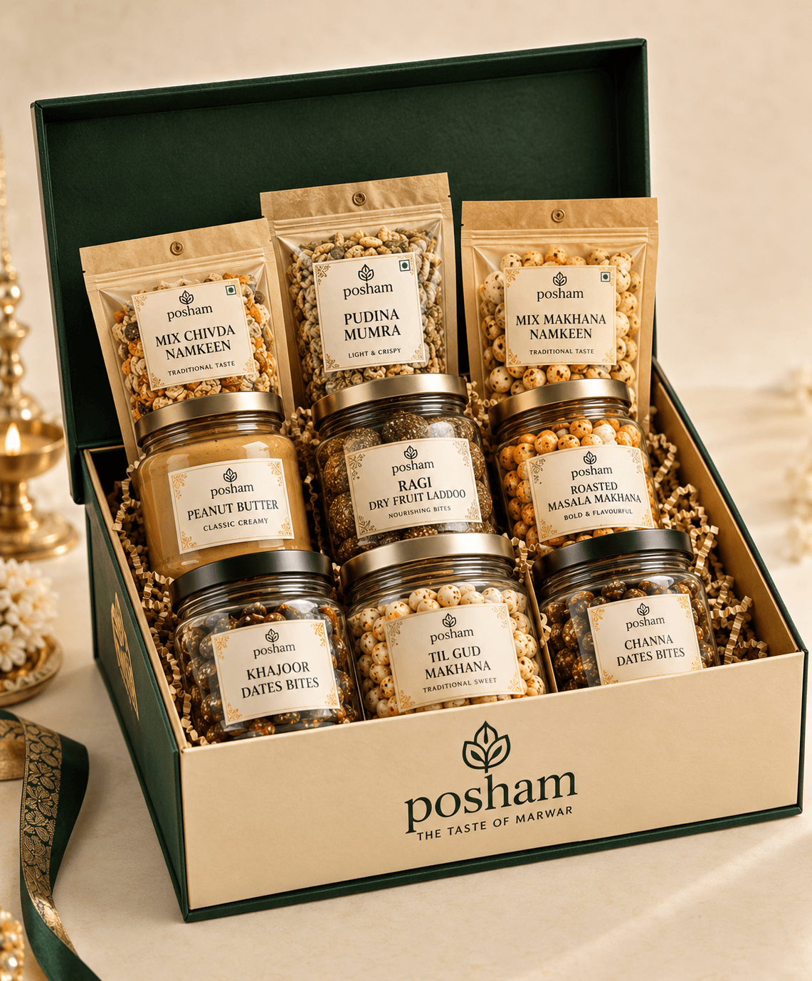 Posham Festive Hampers - luxury festive gift box