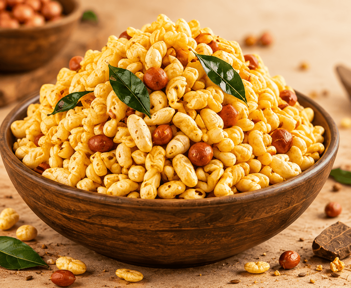 Posham Hing Mumra - homemade artisanal snack