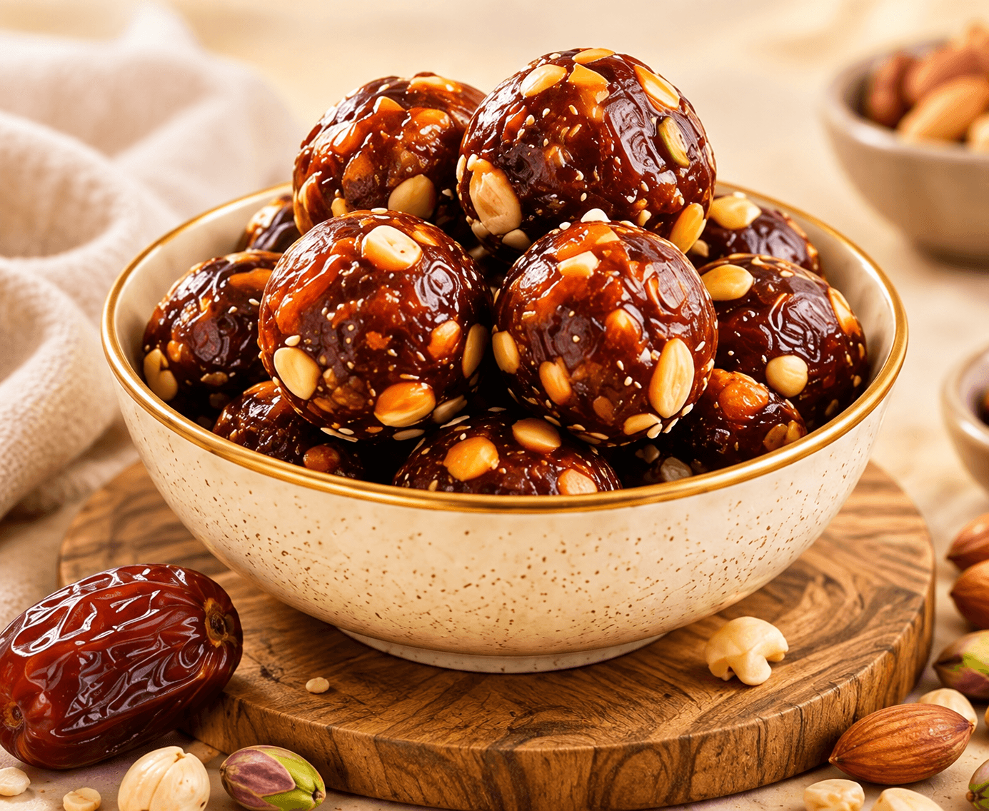 Posham Khajoor Dates Bites - authentic Marwari sweet