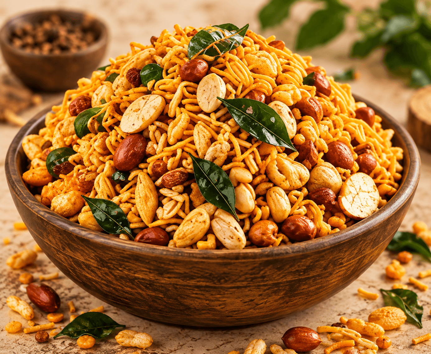 Posham Mix Chivda Namkeen - homemade artisanal snack