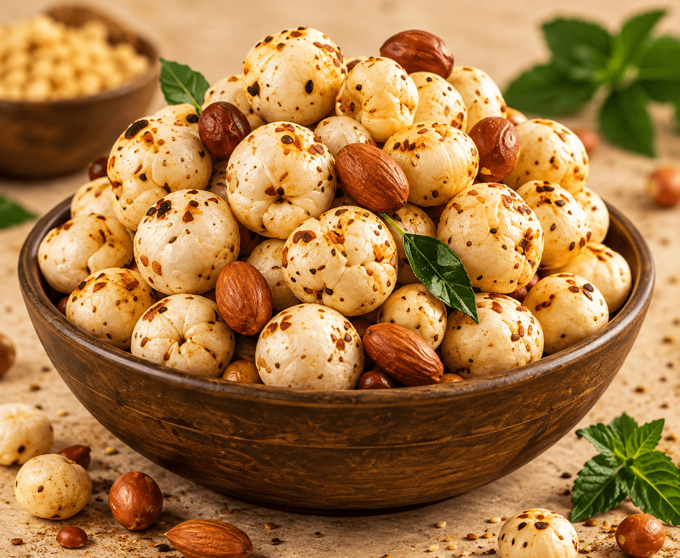 Posham Mix Makhana Namkeen - homemade artisanal snack