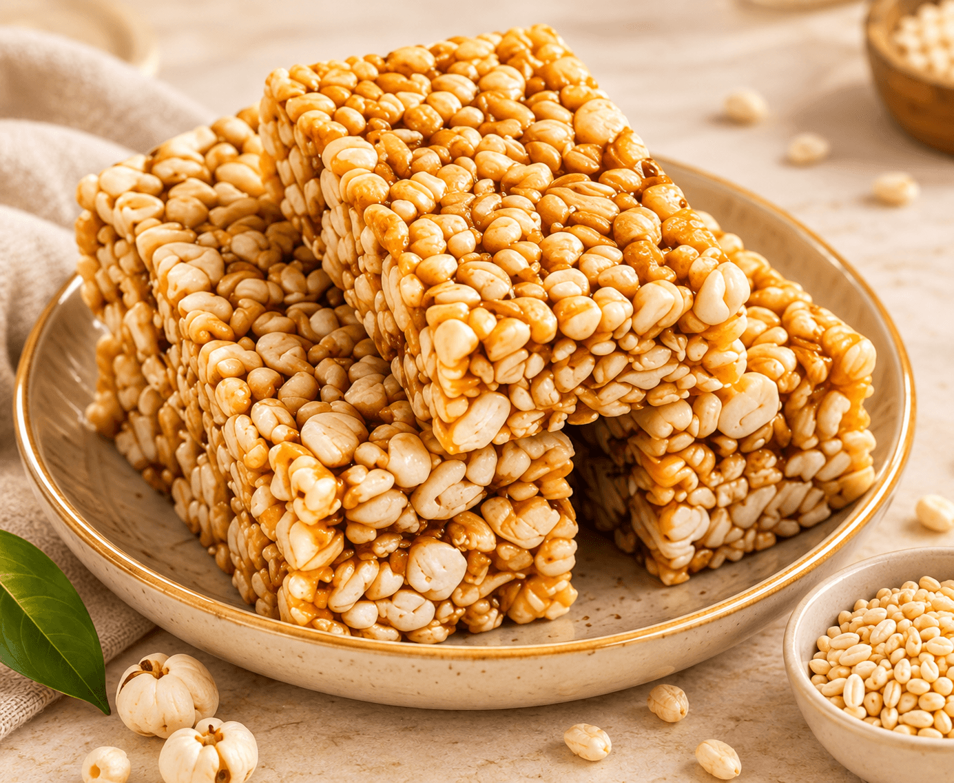 Posham Mumra Gud Chikki - authentic Marwari sweet