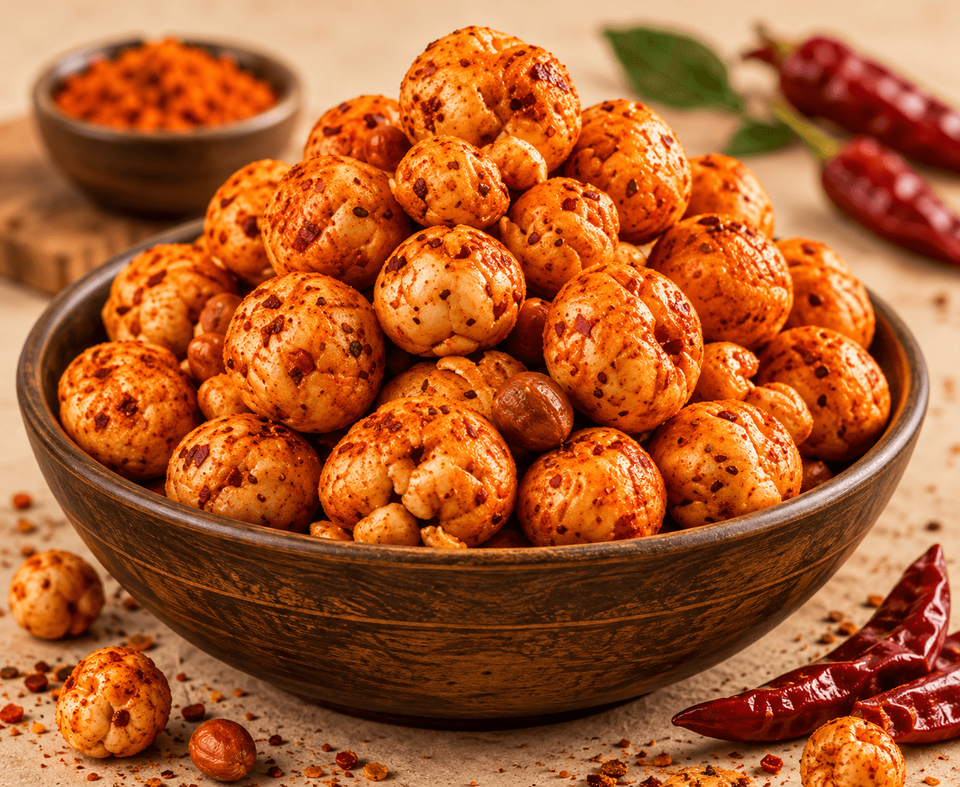 Posham Peri Peri Makhana - homemade artisanal snack