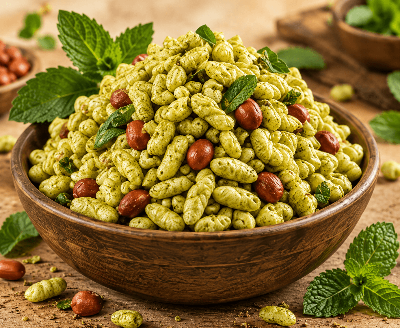 Posham Pudina Mumra - homemade artisanal snack