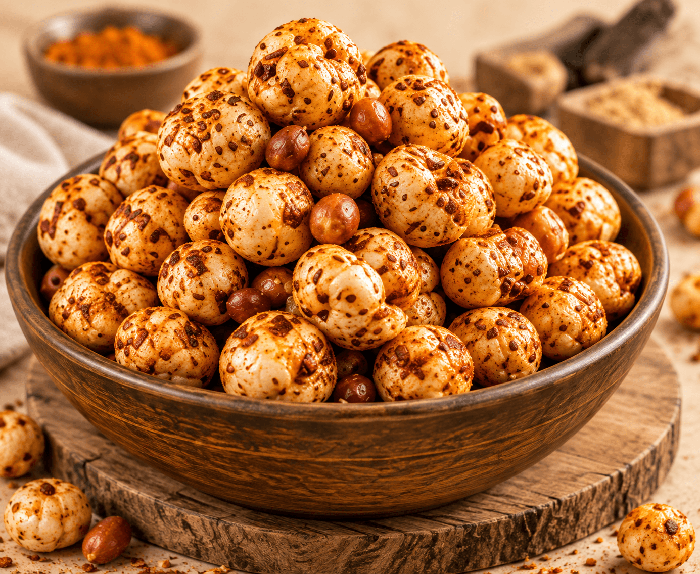 Posham Roasted Masala Makhana - homemade artisanal snack