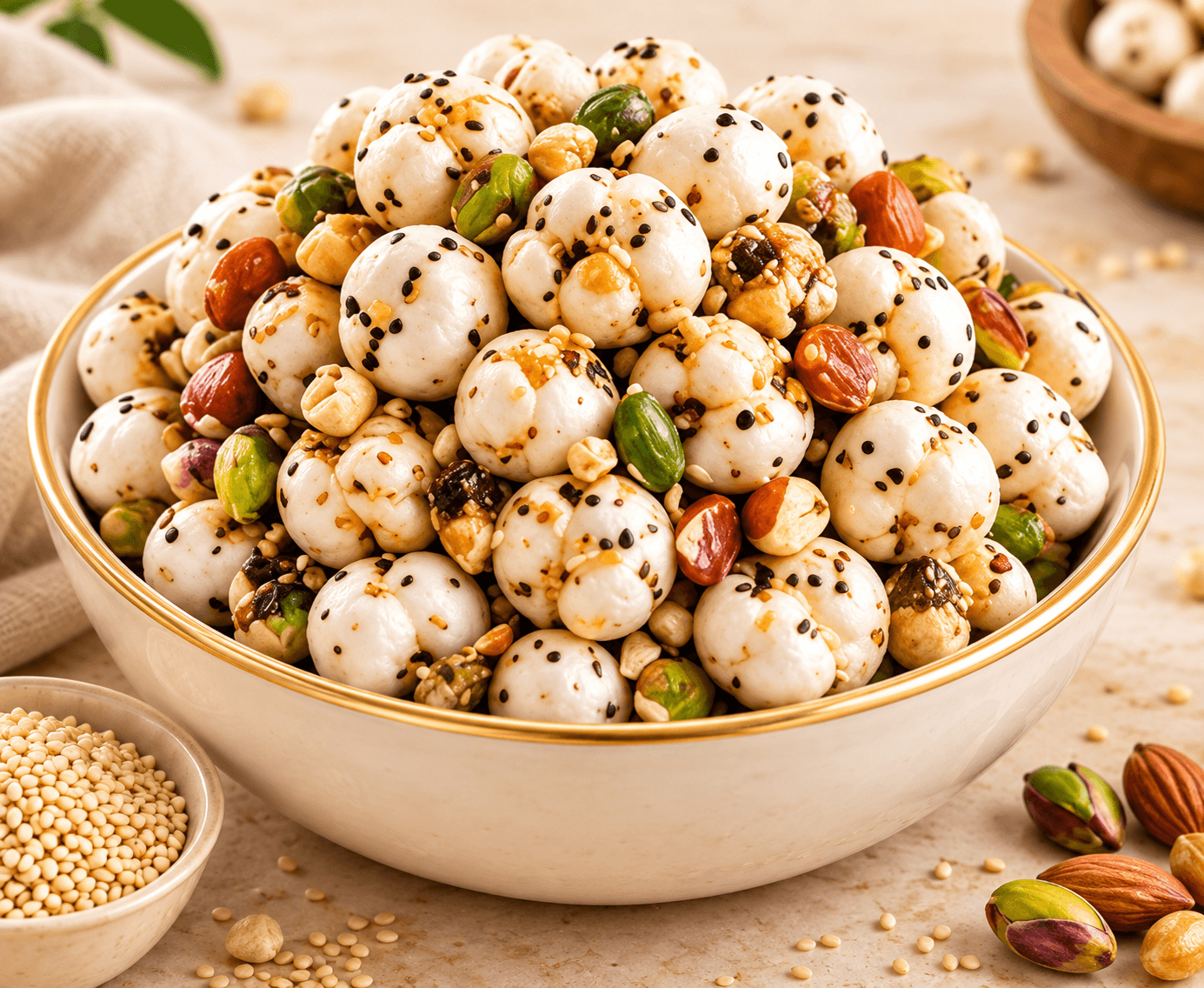 Posham Til Gud Makhana - authentic Marwari sweet
